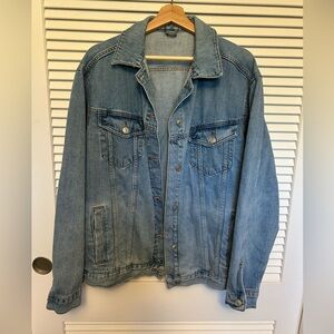Topshop Oversized Denim Jacket